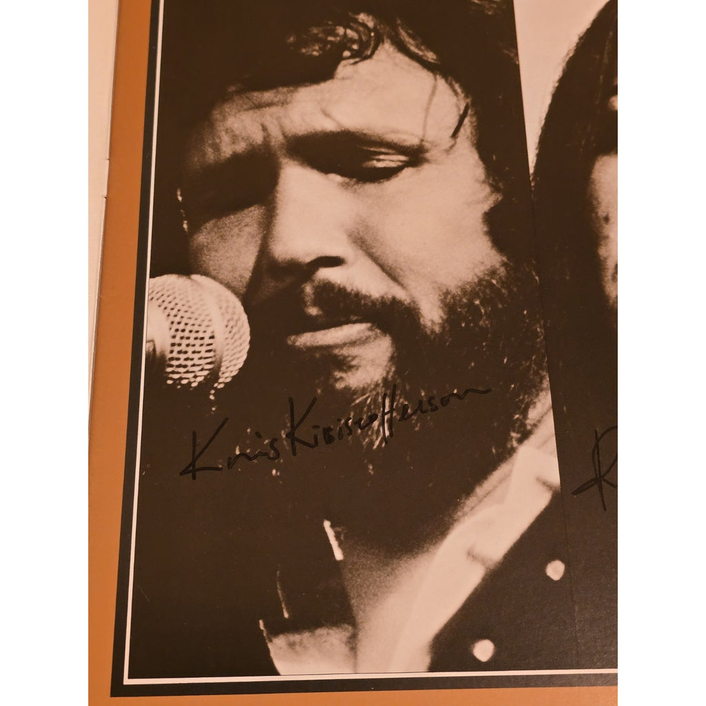 SIGNED Kris Kristofferson and Rita Coolidge 1974 Japan Tour Book Program Set List