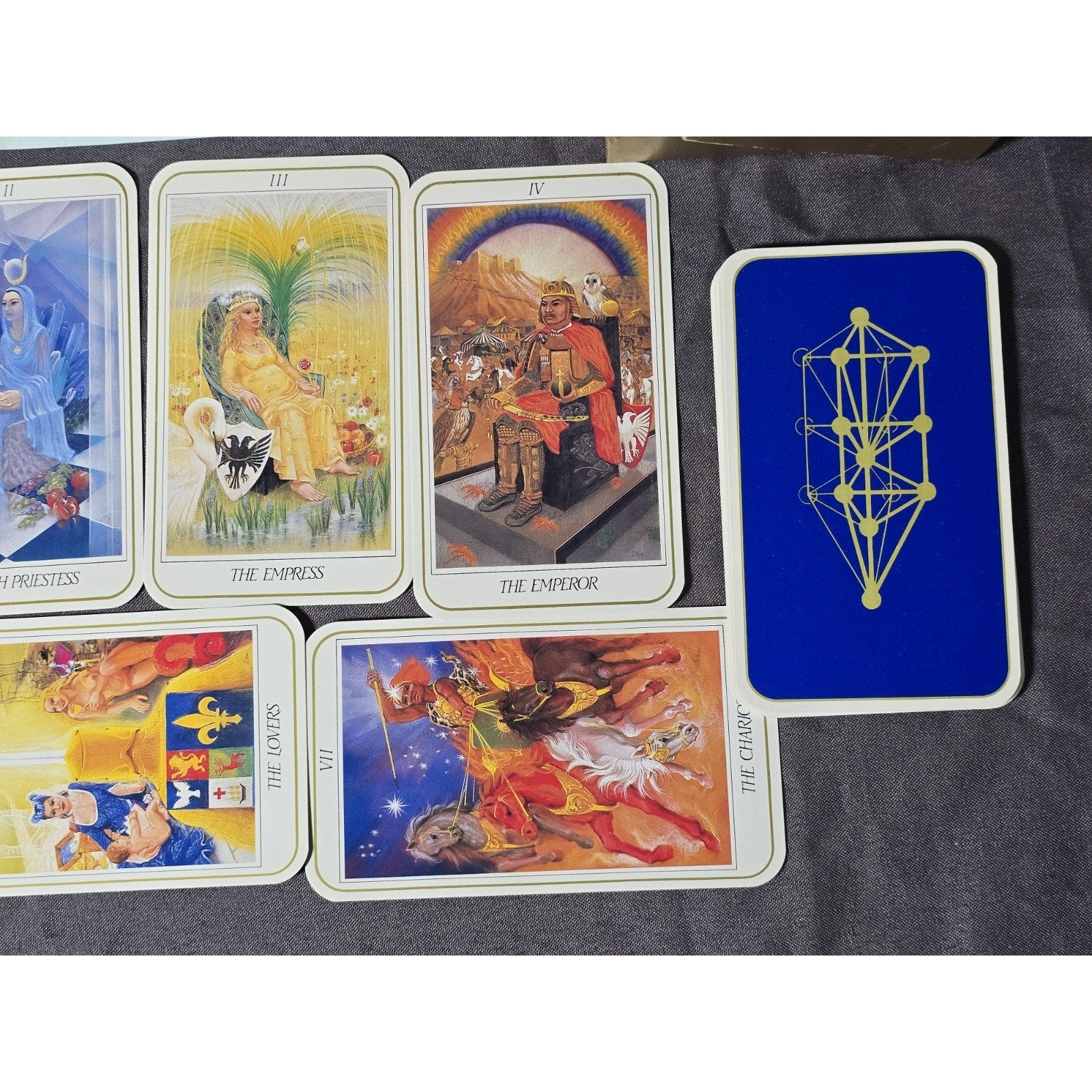 The Millennium Tarot 22 Major Arcana by Chamberlain & Westenberg. Printed by Adelaide 1984