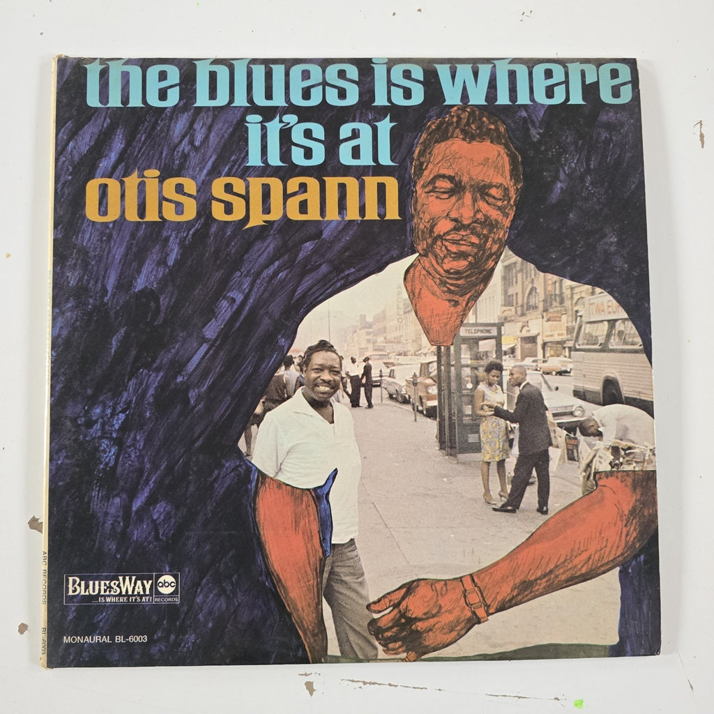 Original Otis Spann The Blues Is Where Its At MONO WLP Vinyl LP Chicago 1967