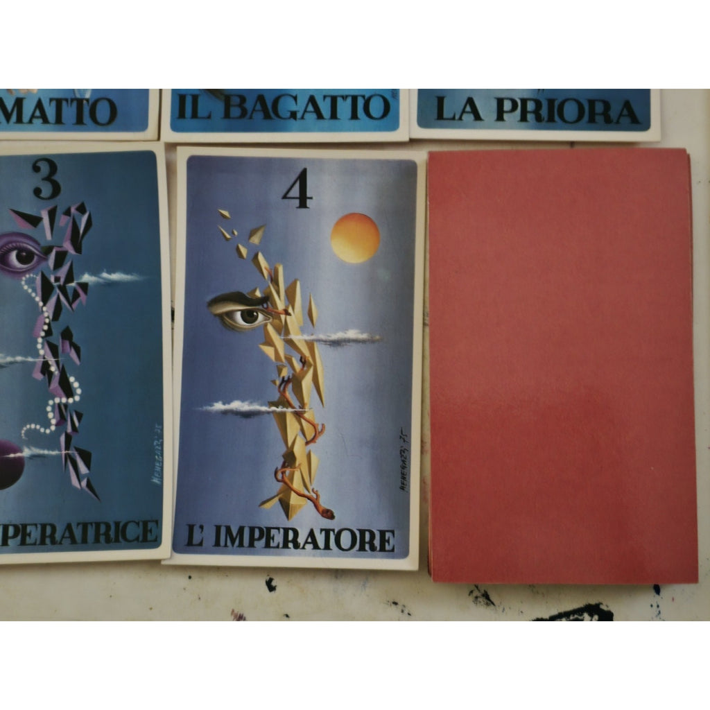 Le Conchiglie Divinatorie Tarot Card Deck by Osvaldo Menegazzi 1975 Signed & #'d