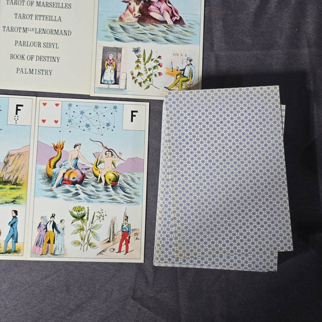 Original Astro Mythological Tarot Card Deck Mlle Lenormand Big Size 1st Edition