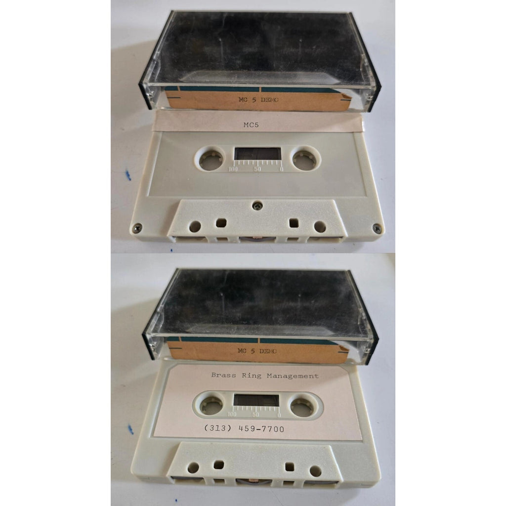 Original MC5 Demo Cassette Tape Promo 1960s Proto Punk Rock Brass Ring Management