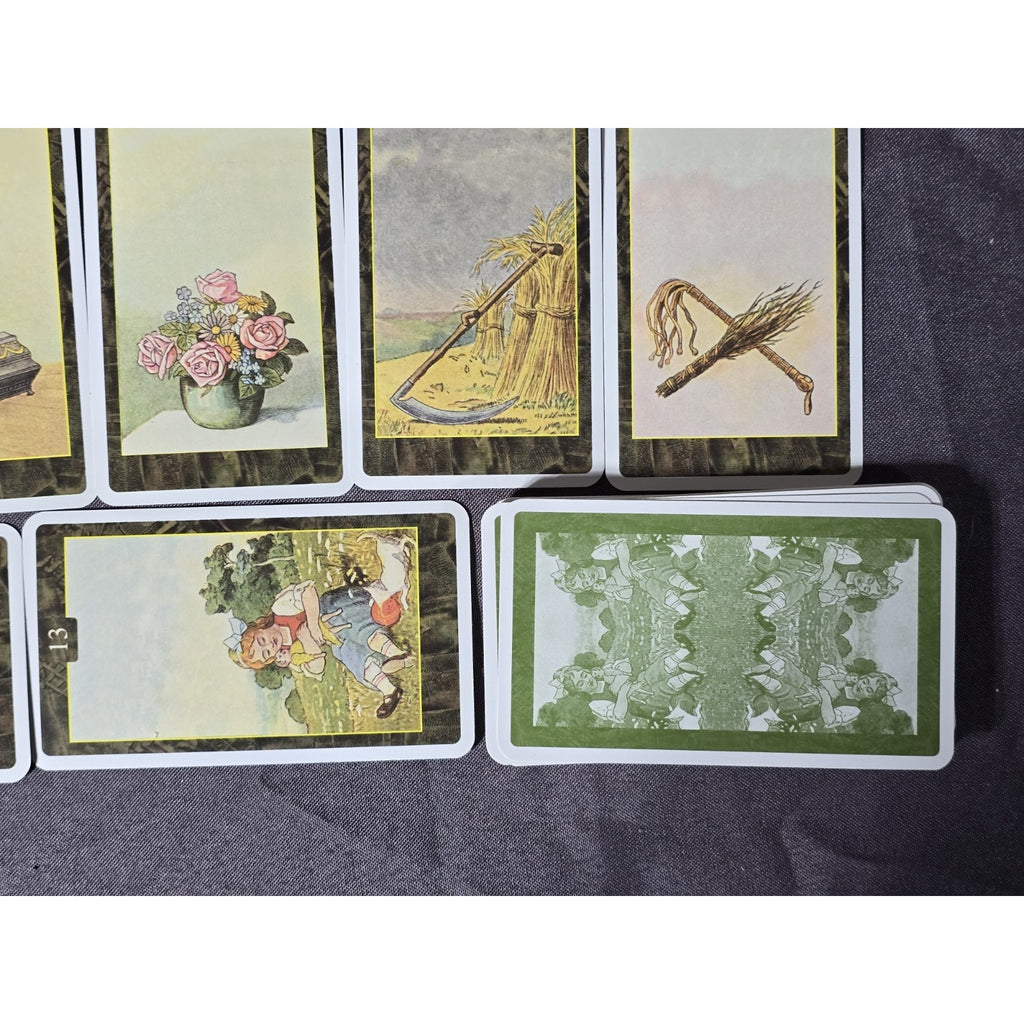 Original Lenormand Oracle Cards 1890 Reproduction from 2003 Lo Scarabeo Italy