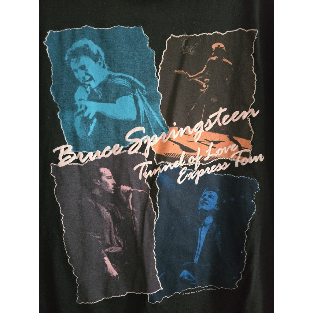 Vintage Bruce Springsteen Tunnel of Love Express Tour T Shirt from 1988 Sz XL