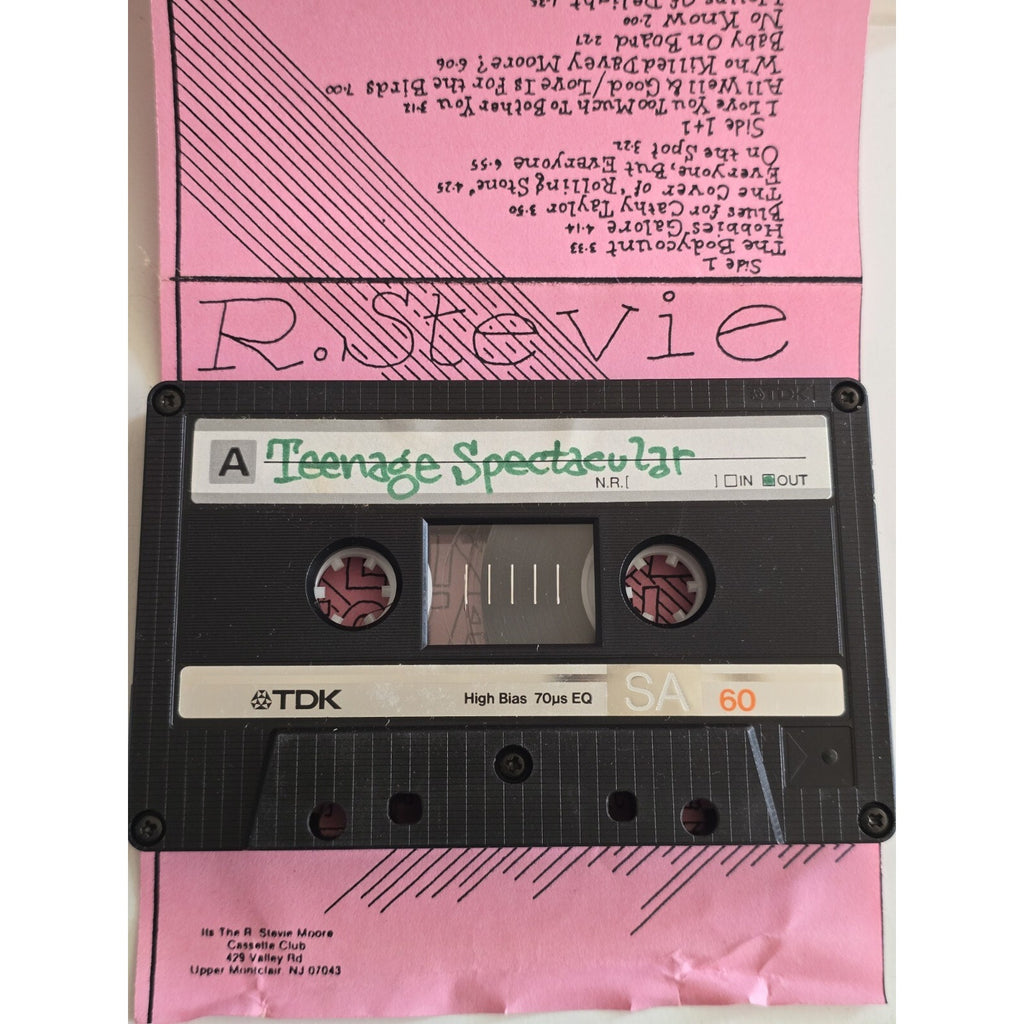 Original R. Stevie Moore Teenage Spectacular Cassette Club Tape Lo-Fi Punk Experimental