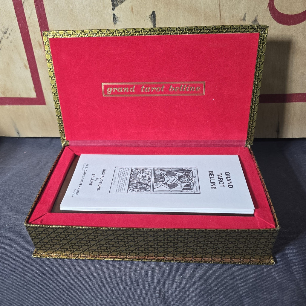 Vintage Le Grand Tarot Belline 1966/1967 US Games Systems Ornate Gilded