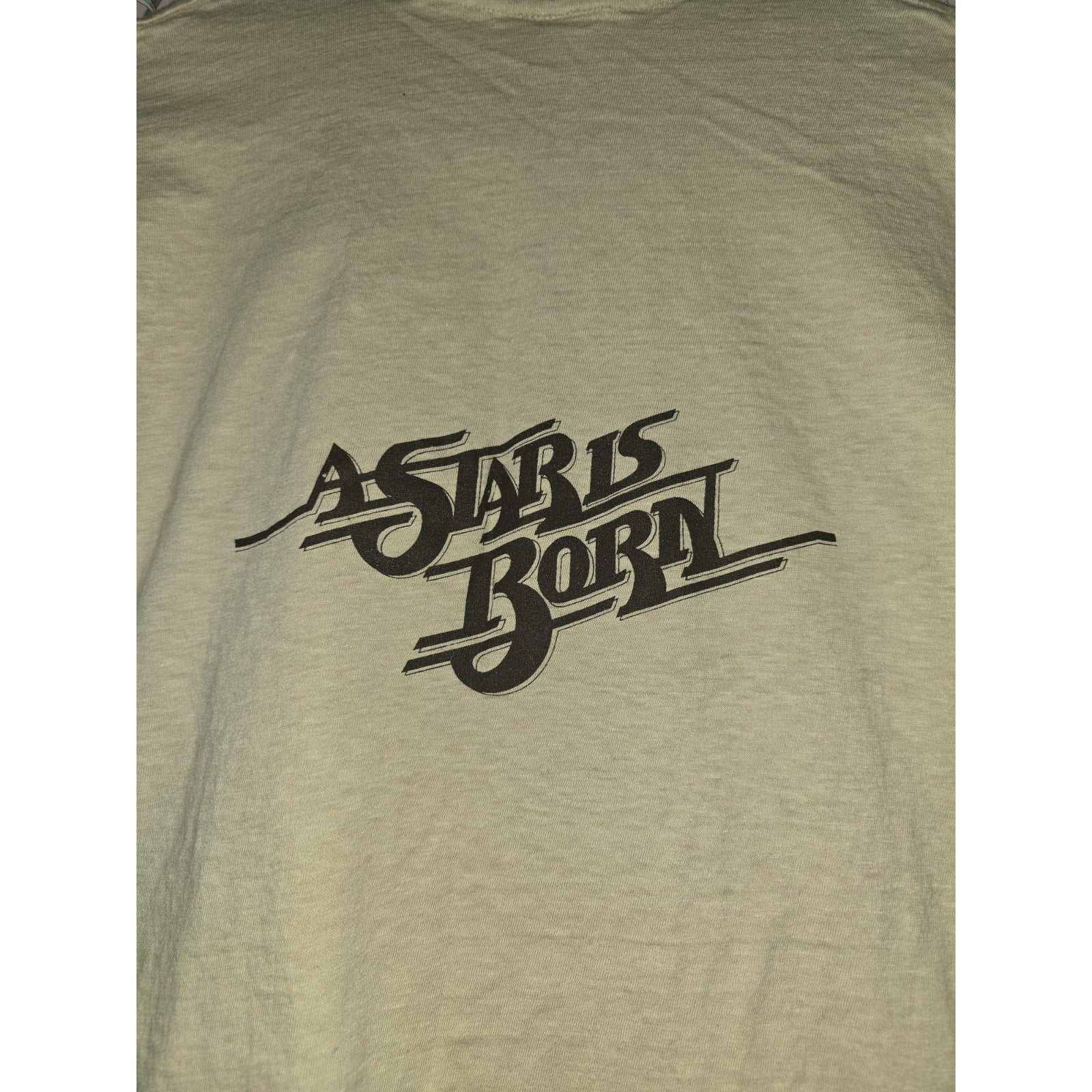 Vintage A Star Is Born Movie Promo T Shirt Starring Kris Kristofferson and Barbara Streisand 1976 RARE XL