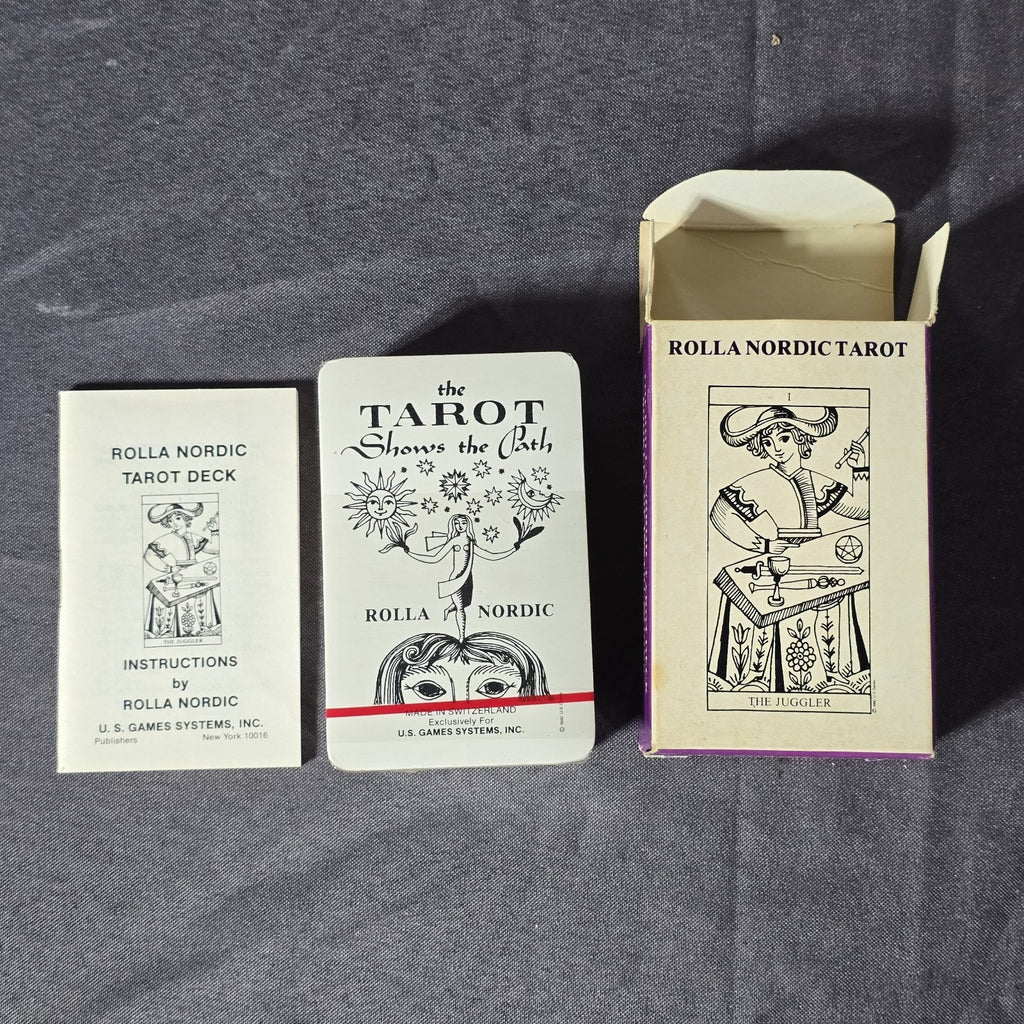 Vintage Rolla Nordic Tarot Card Deck 1981 SEALED AGMULLER & Cie Fortune Telling