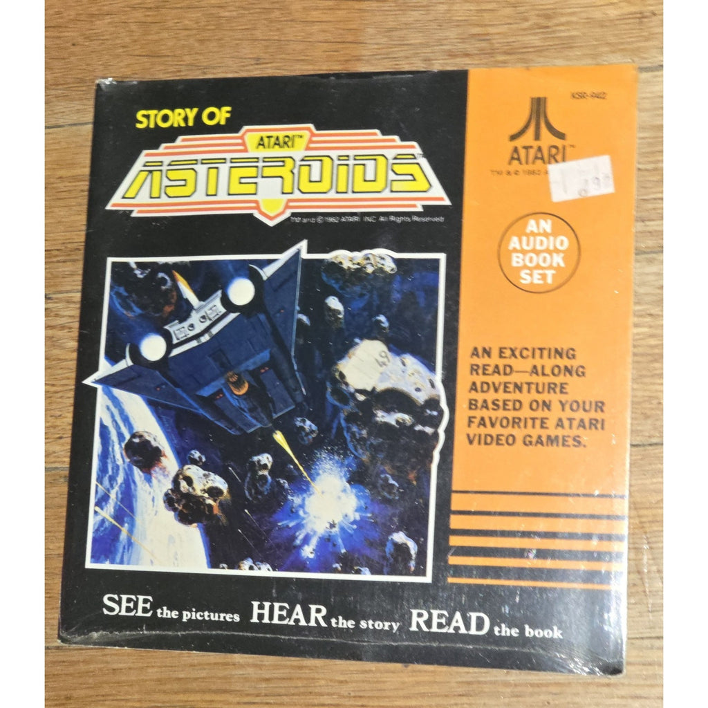 Factory Sealed Story Of Asteroids Atari 1982 Kid Stuff 7" 45 RPM Record KSR 942 RARE