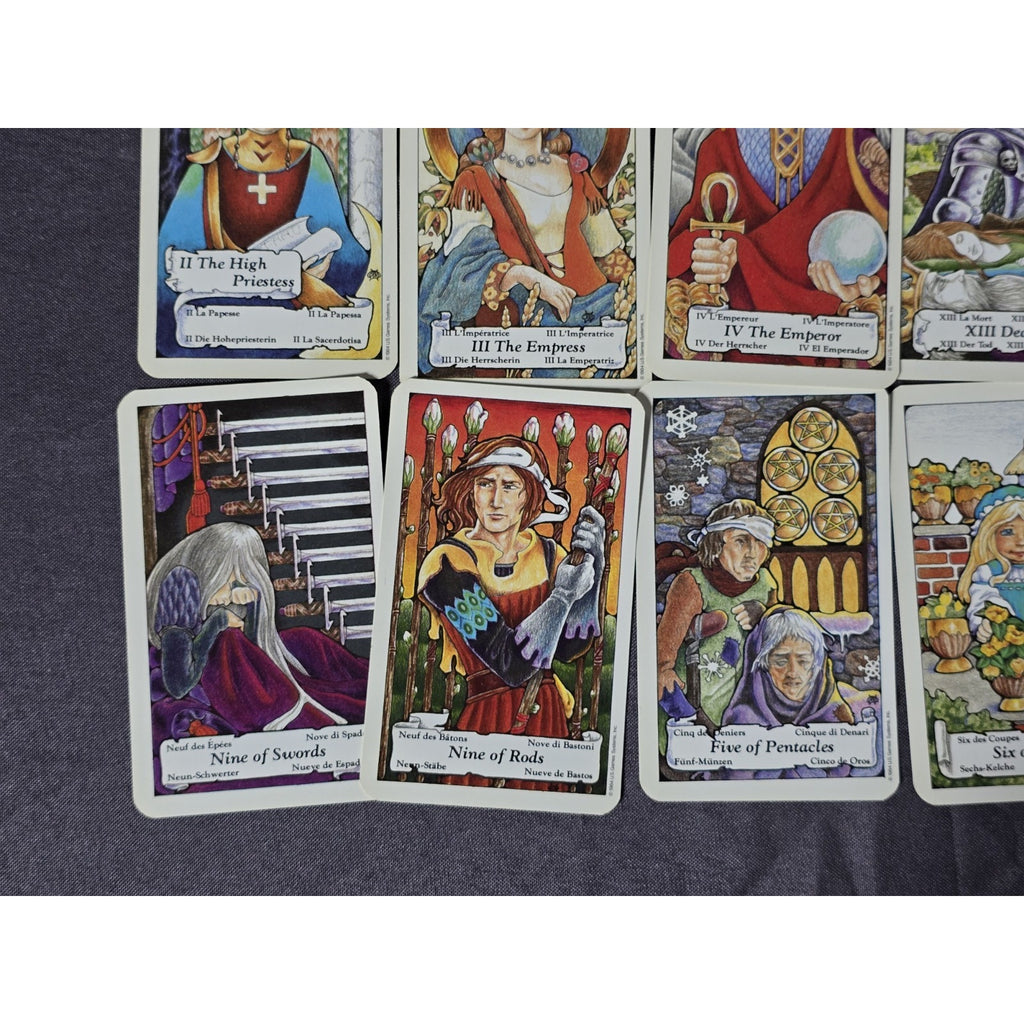 Original Hanson-Roberts Tarot Deck 1985 Complete w/ Manual US Games Complete