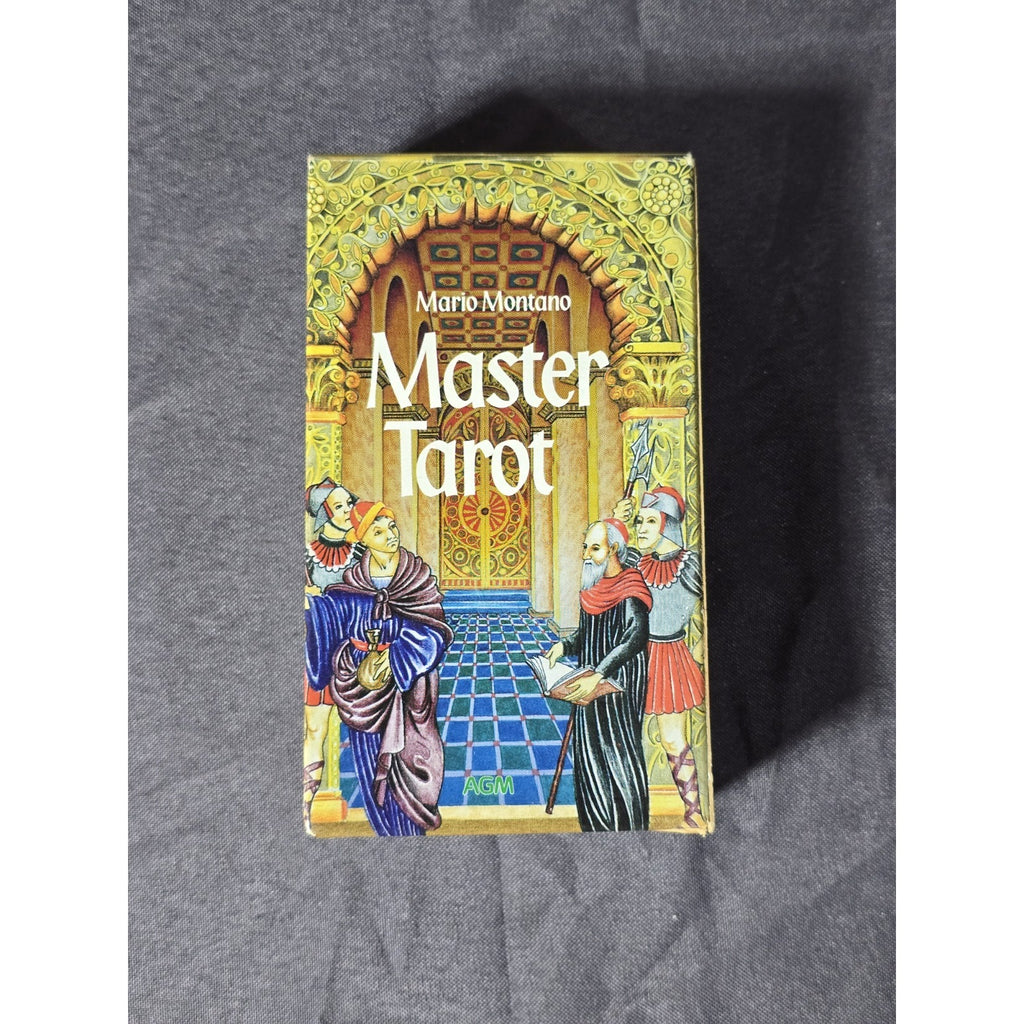 Master Tarot by Mario Montano & Amerigo Folchi 1996 OOP Rare English Edition AGMuller