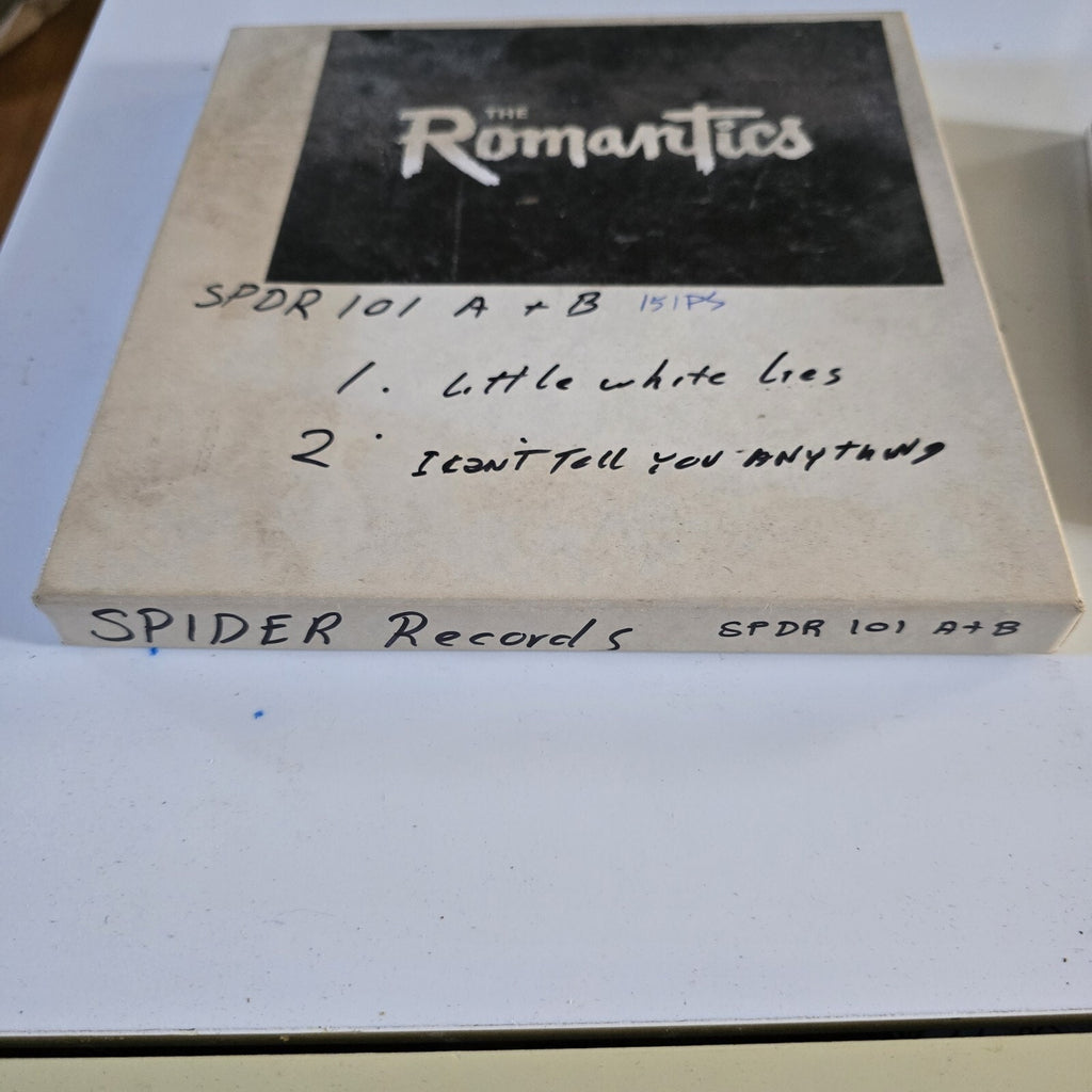 Original The Romantics Little White Lies Single Master Tape Reel To Reel + Other Single