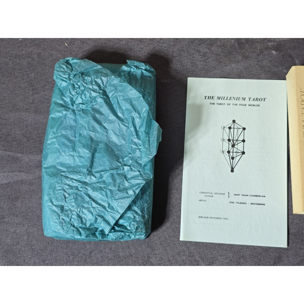The Millennium Tarot 22 Major Arcana by Chamberlain & Westenberg. Printed by Adelaide 1984