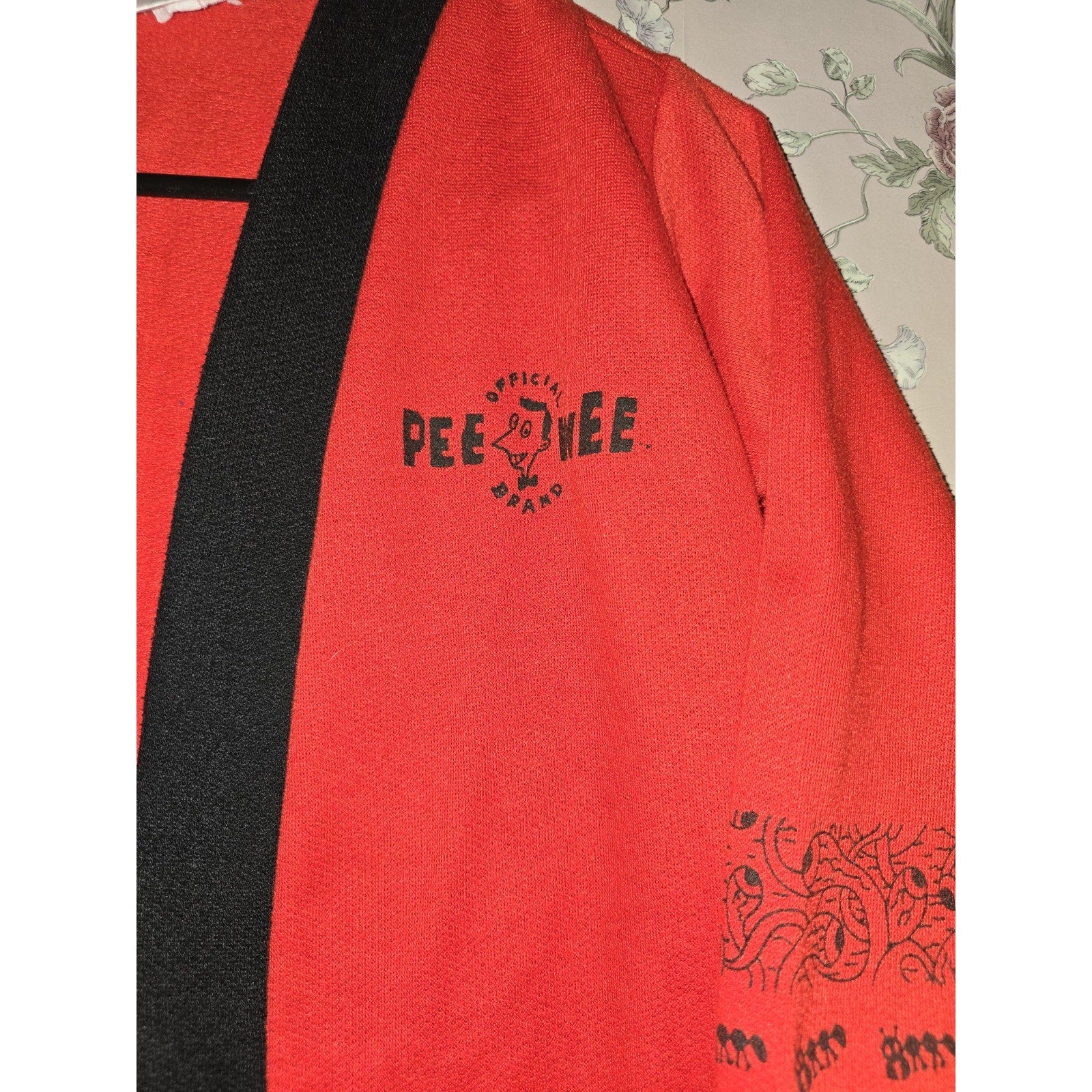 Original 1989 Pee Wee Herman Official Brand Child Kid Sz M 6-7 Robe