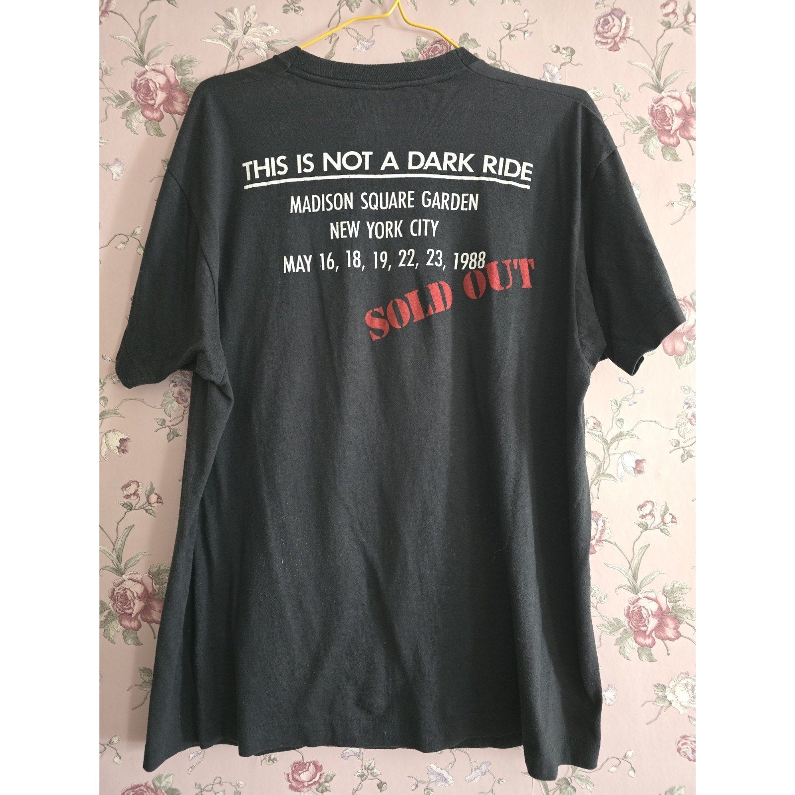 Vintage Bruce Springsteen Tunnel of Love Express Tour T Shirt from 1988 Sz XL