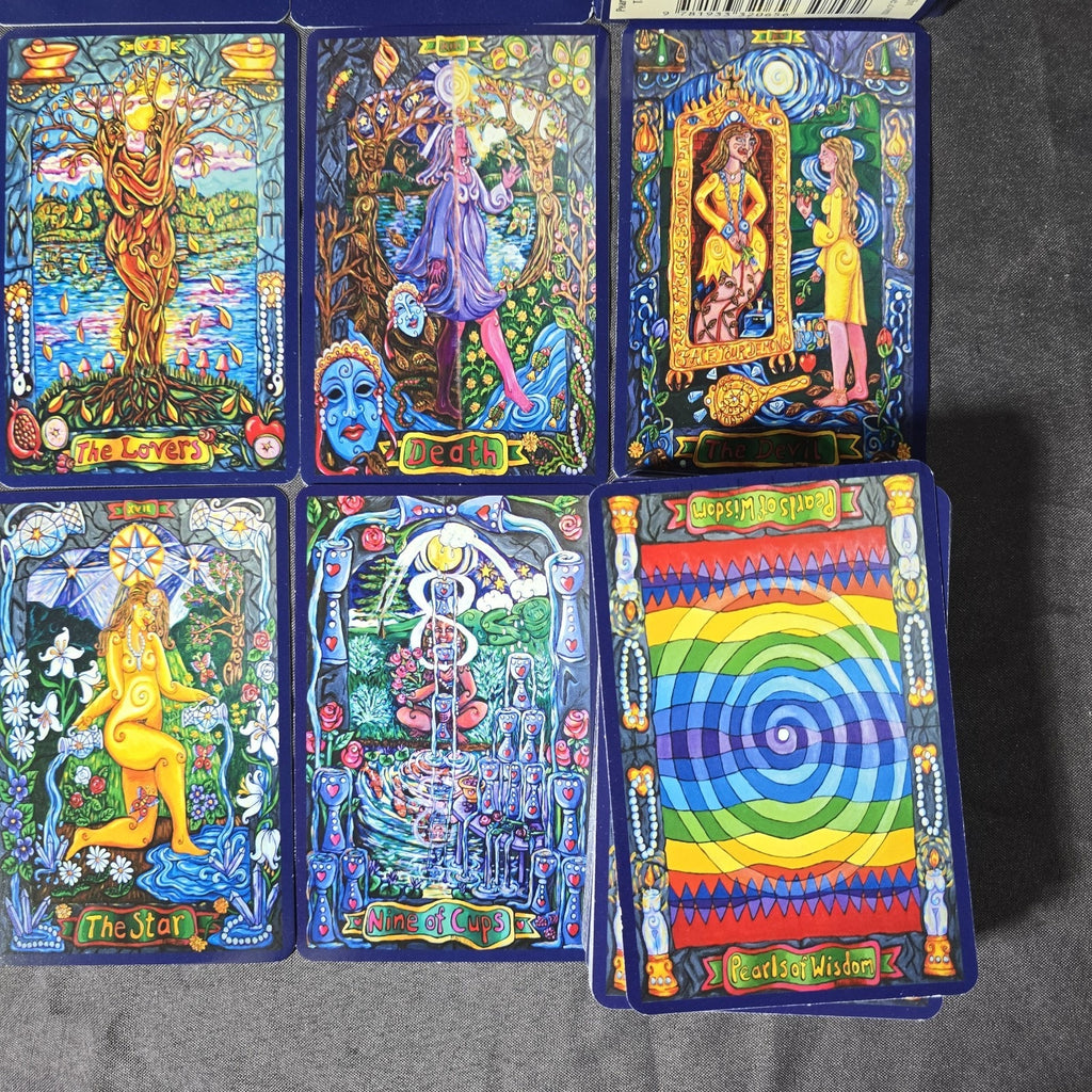 Pearls of Wisdom Tarot Card Deck Second Edition Sim Fullbrite 7th House Complete