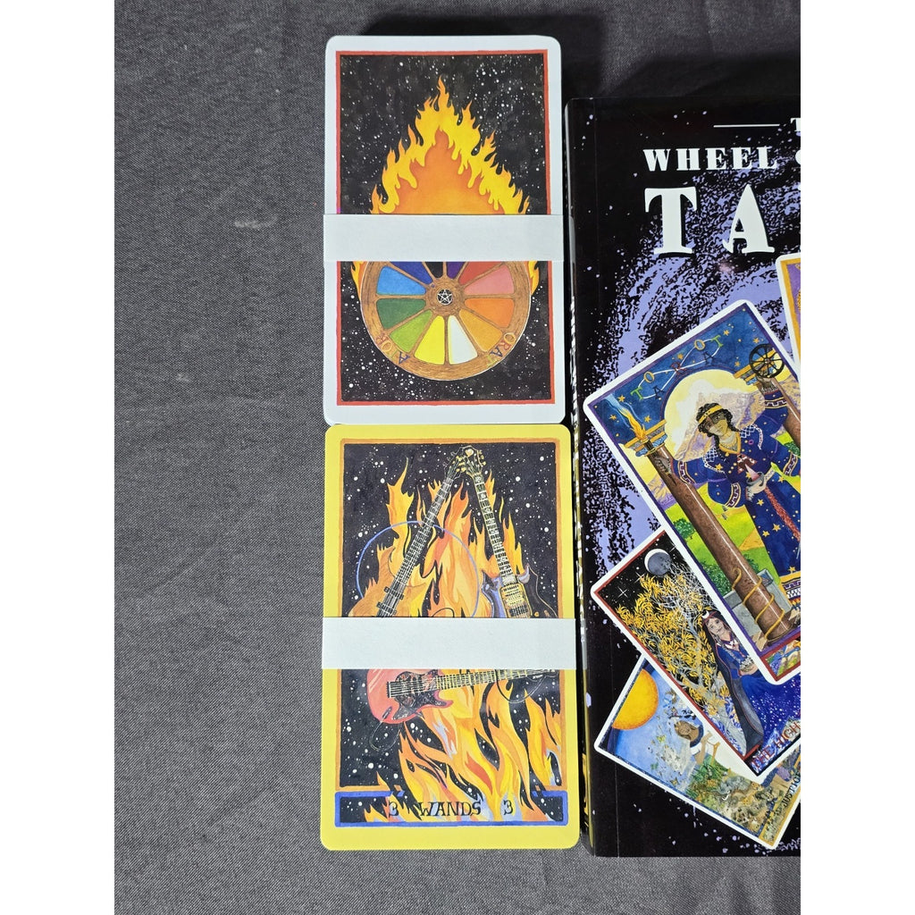 Vintage The Wheel Of Change Tarot Card Boxed Set. Deck and Book. 1997 Alexandra Genetti