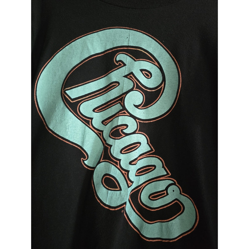 Vintage Chicago World Tour '86-87 T Shirt Sz L Rock Band Concert 1980s RARE