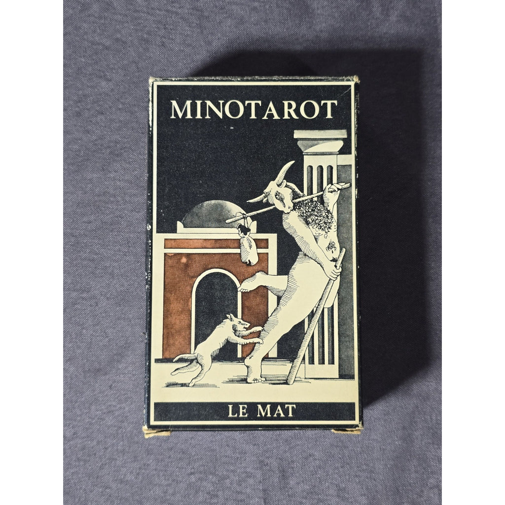Original Minotarot Tarot Cards Deck from 1982. Made in France. 1st Signed Edition Numbered 1189/2000 RARE