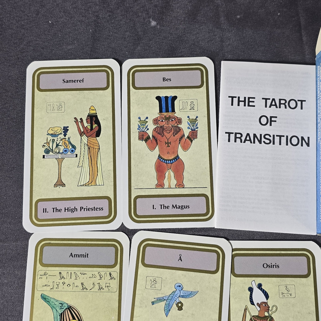 Original Tarot Of Transition Egyptian Card Deck Complete w/ Booklet 1983 US Games Systems