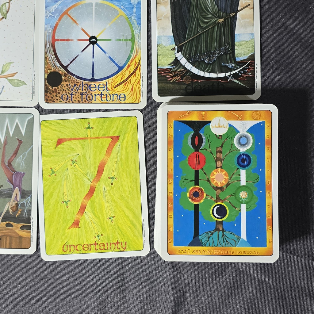 Original The Gill Tarot Card Deck By EJ GILL 1990 Complete Esoteric US Game Systems