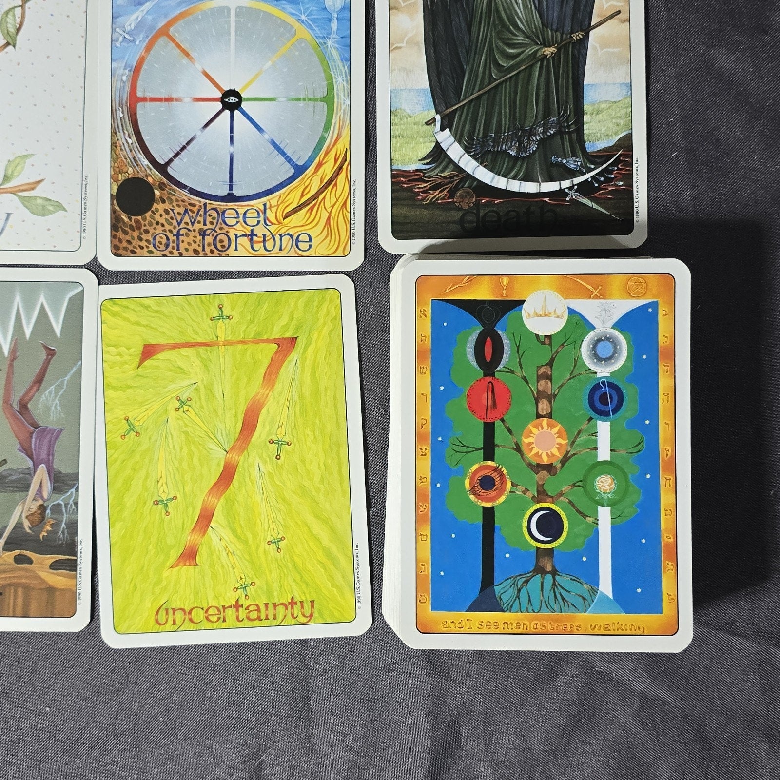 Original The Gill Tarot Card Deck By EJ GILL 1990 Complete Esoteric US Game Systems