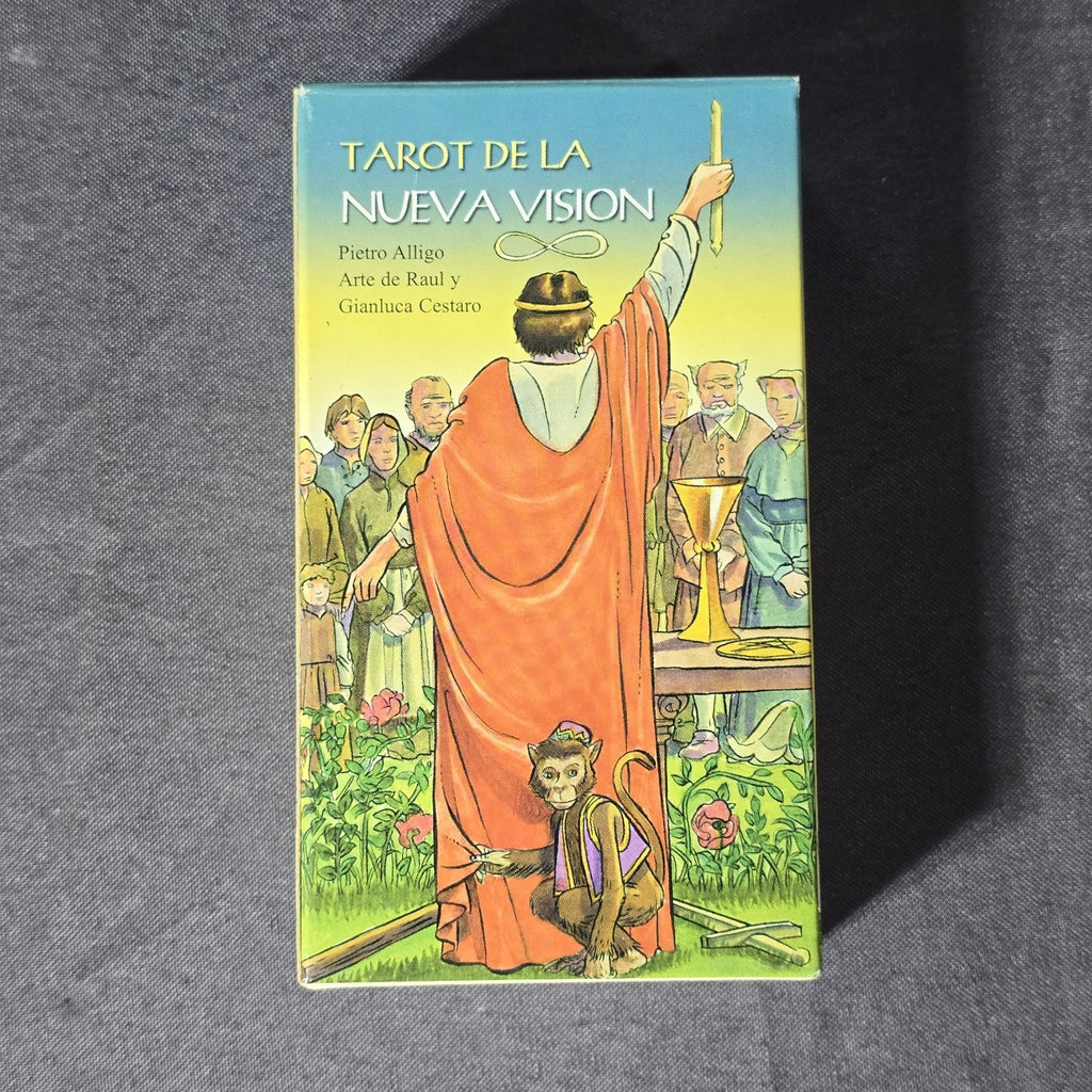 Vintage Tarot of the New Vision Card Deck By Pietro Alligo Lo Scarabeo Llewellyn