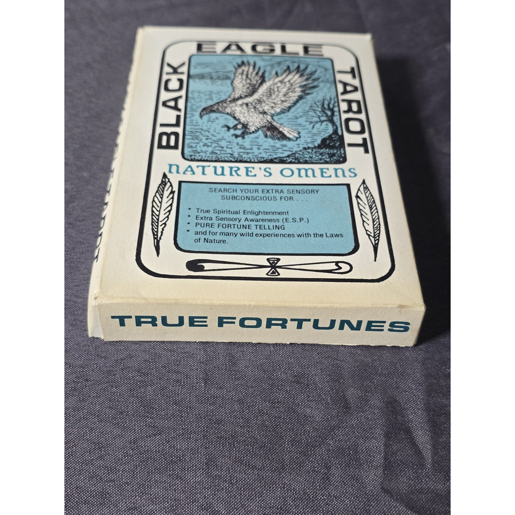 Black Eagle Tarot Nature's Omens From Dudleytown Card Deck by Allen Herkimer of Connecticut.