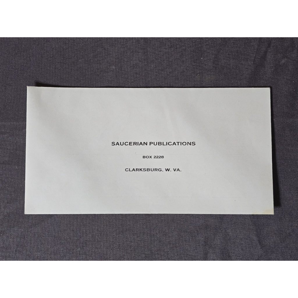 Original Saucerian Publications Unused Envelope Gray Barker West Virginia