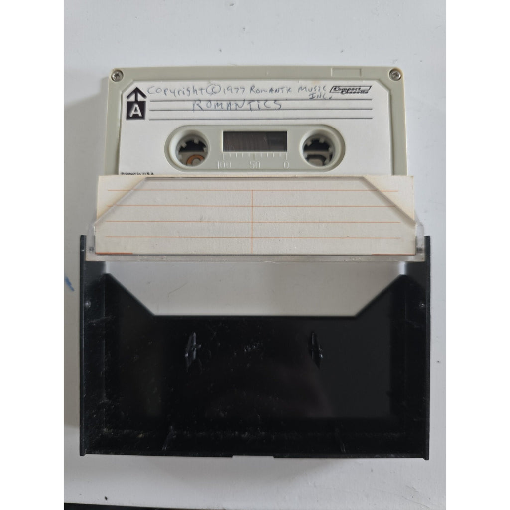 Original The Romantics Demo Cassette Tape from 1977. From the Jim Sotet Collection