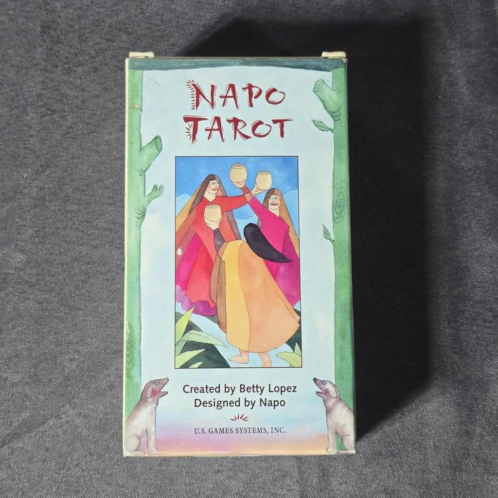 Original Napo Tarot Card Deck from 1998 OOP Betty Lopez 1st Ed SEALED Bilingual Spanish