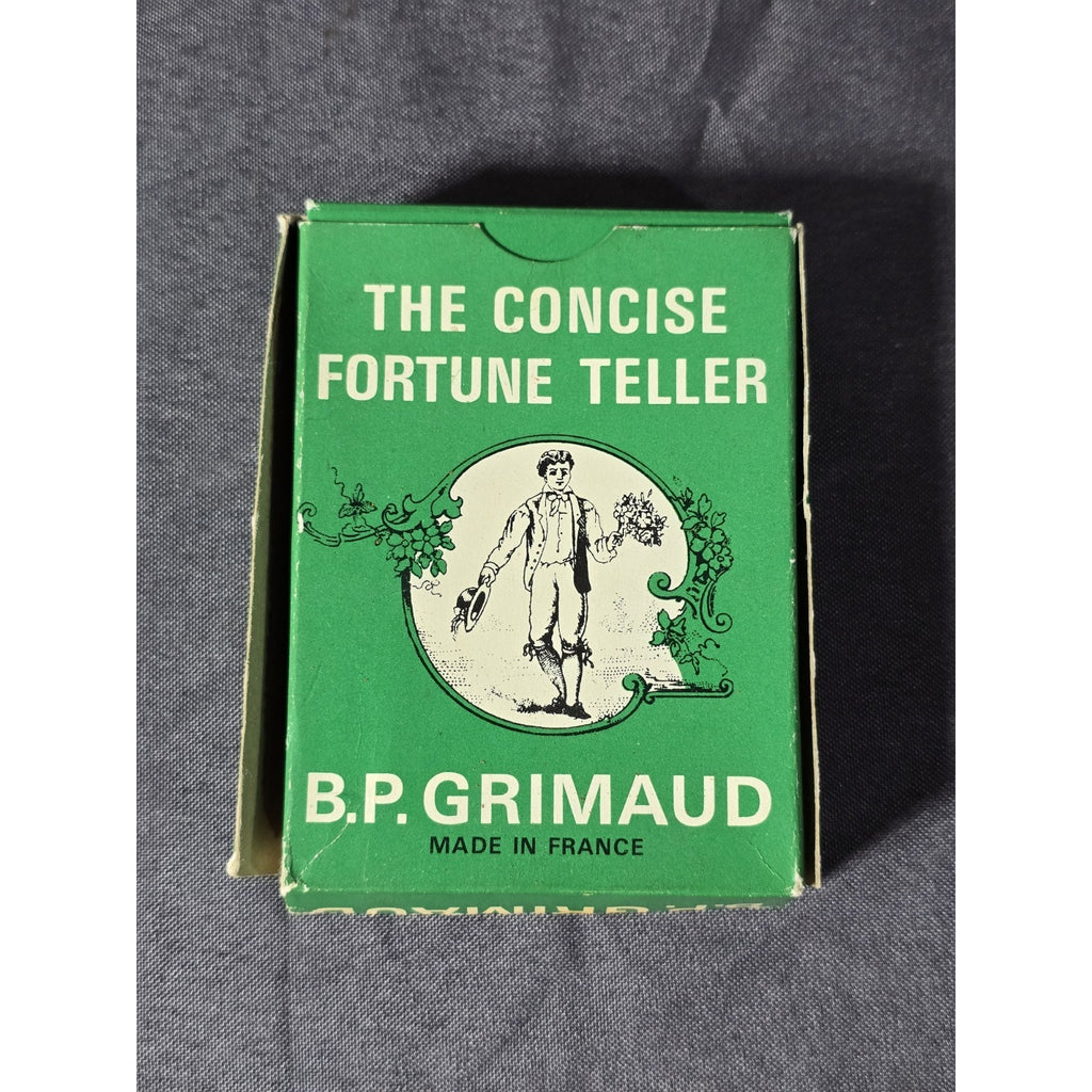 The Concise Fortune Teller Tarot Cards Deck 36 Cards English 1963 Complete