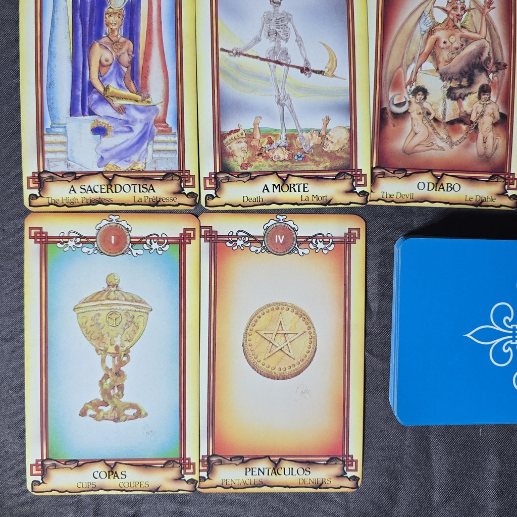 Tarot of Bohemians by Papus. Thoth Edition Printed in Brazil. Gypsy Tarot Card Deck