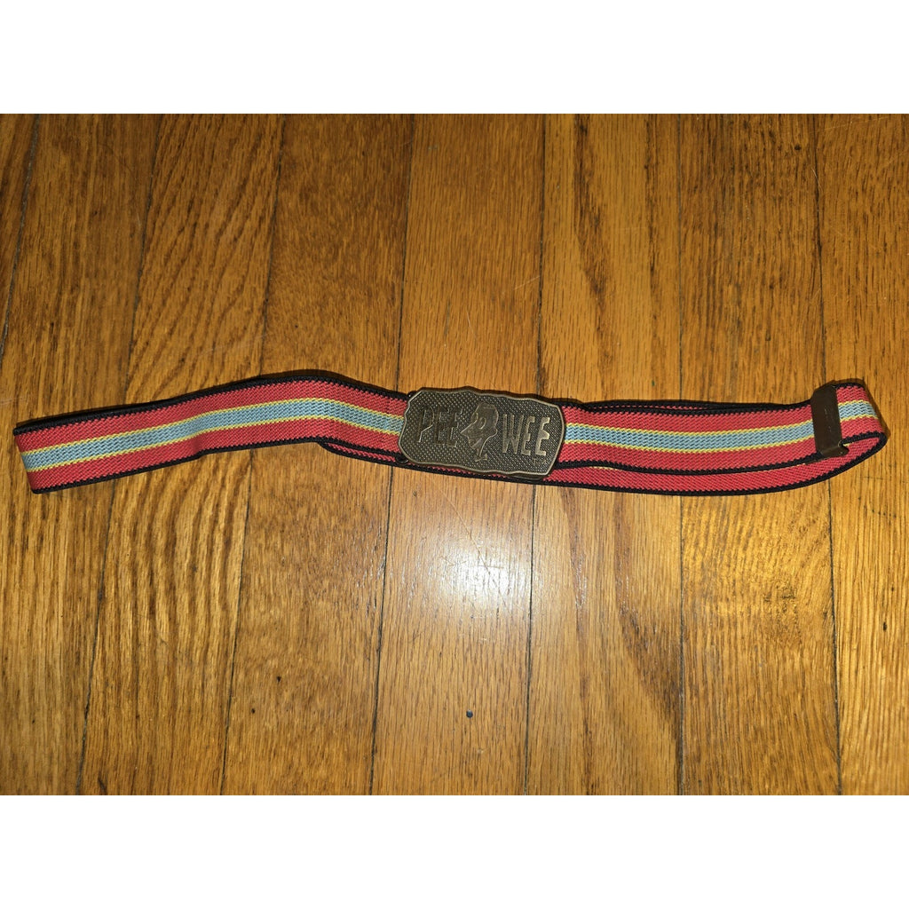 Original 1989 Pee Wee Herman Belt w/ Buckle 16" 32" RARE Paul Reubens
