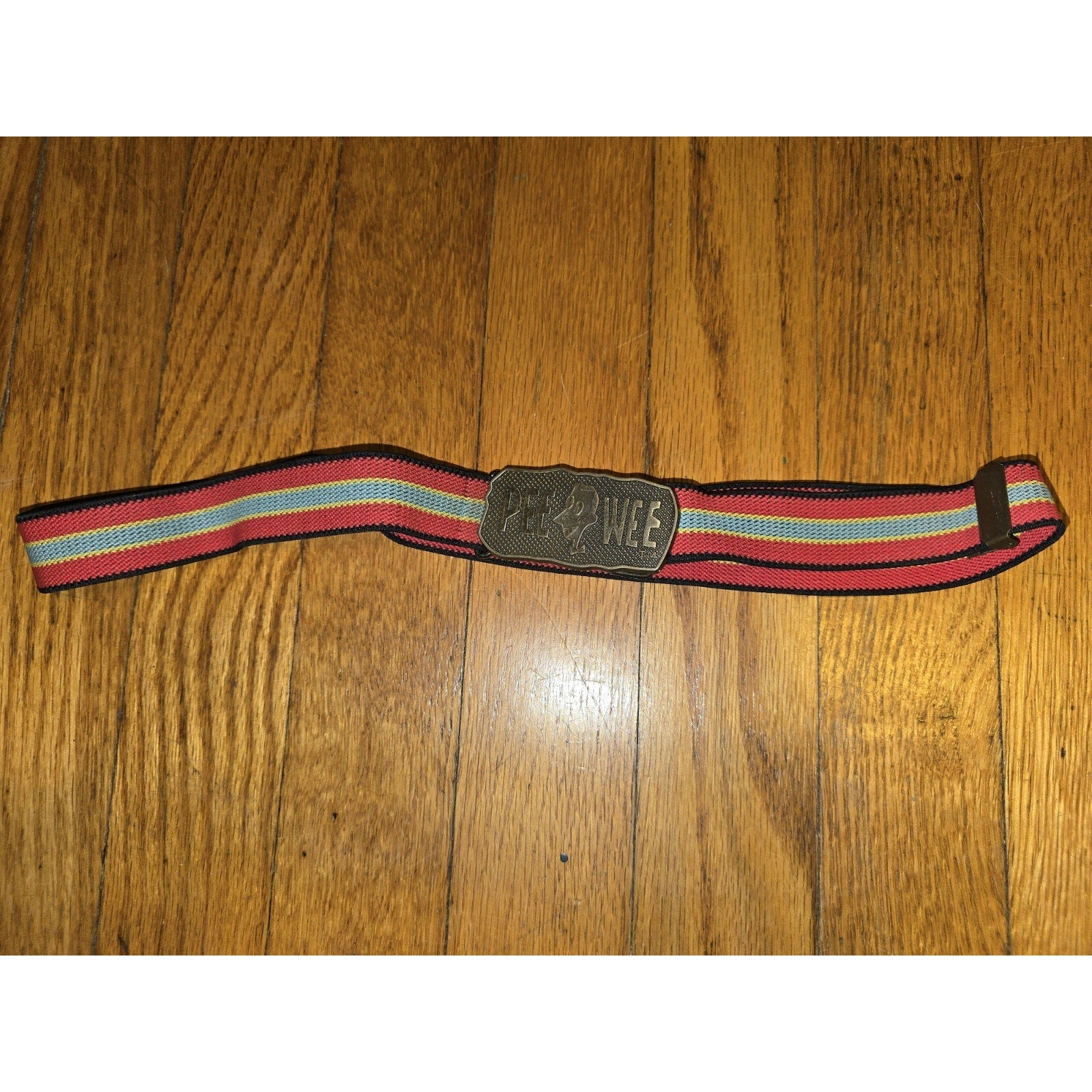 Original 1989 Pee Wee Herman Belt w/ Buckle 16" 32" RARE Paul Reubens