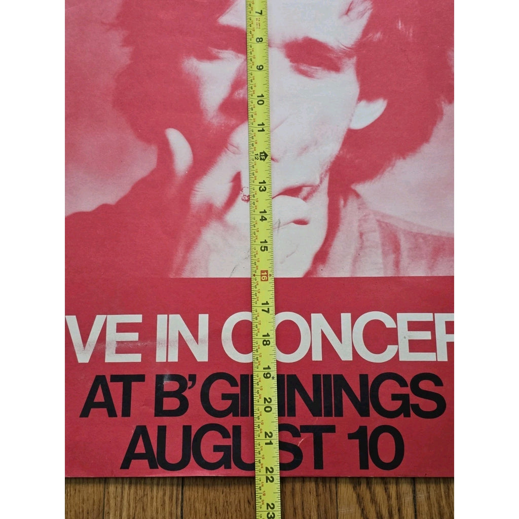 Original JOHN COUGAR B'Ginnings Chicago 1979 Concert Poster Mellencamp RARE