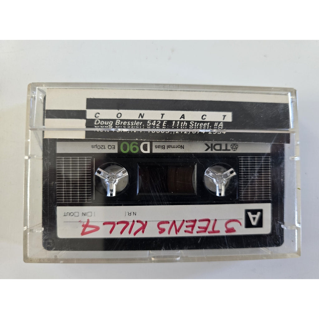 3 Teens Kill 4 Unreleased Music Demo Cassette Tape Promo David Wojnarowicz 1985