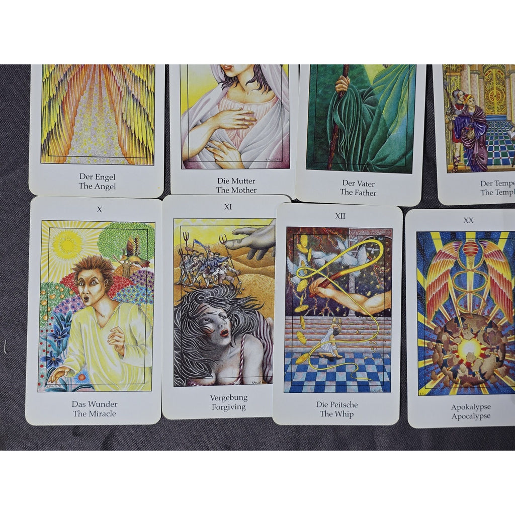 Master Tarot by Mario Montano & Amerigo Folchi 1996 OOP Rare English Edition AGMuller