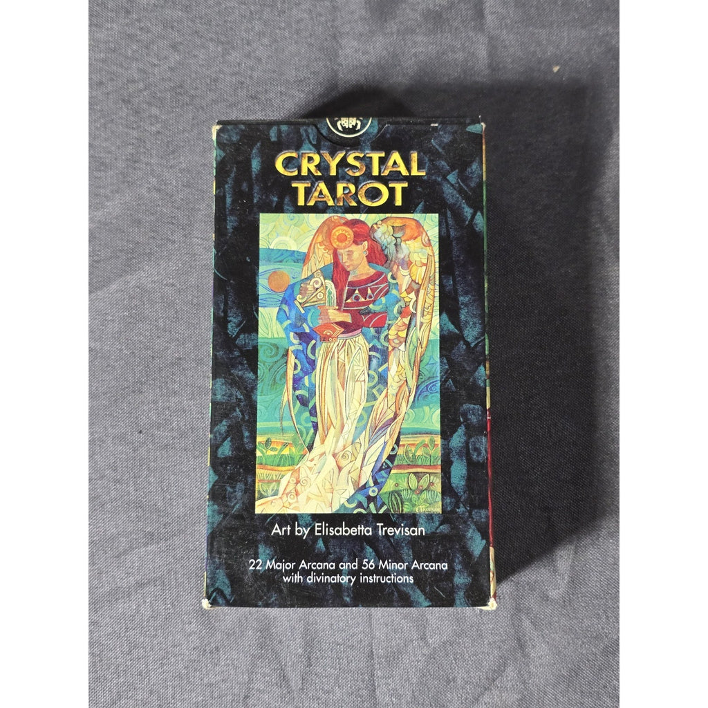 Crystal Tarot Card Deck by Elisabetta Trevisan.  Published by Lo Scarabeo. 1st Edition From Italy