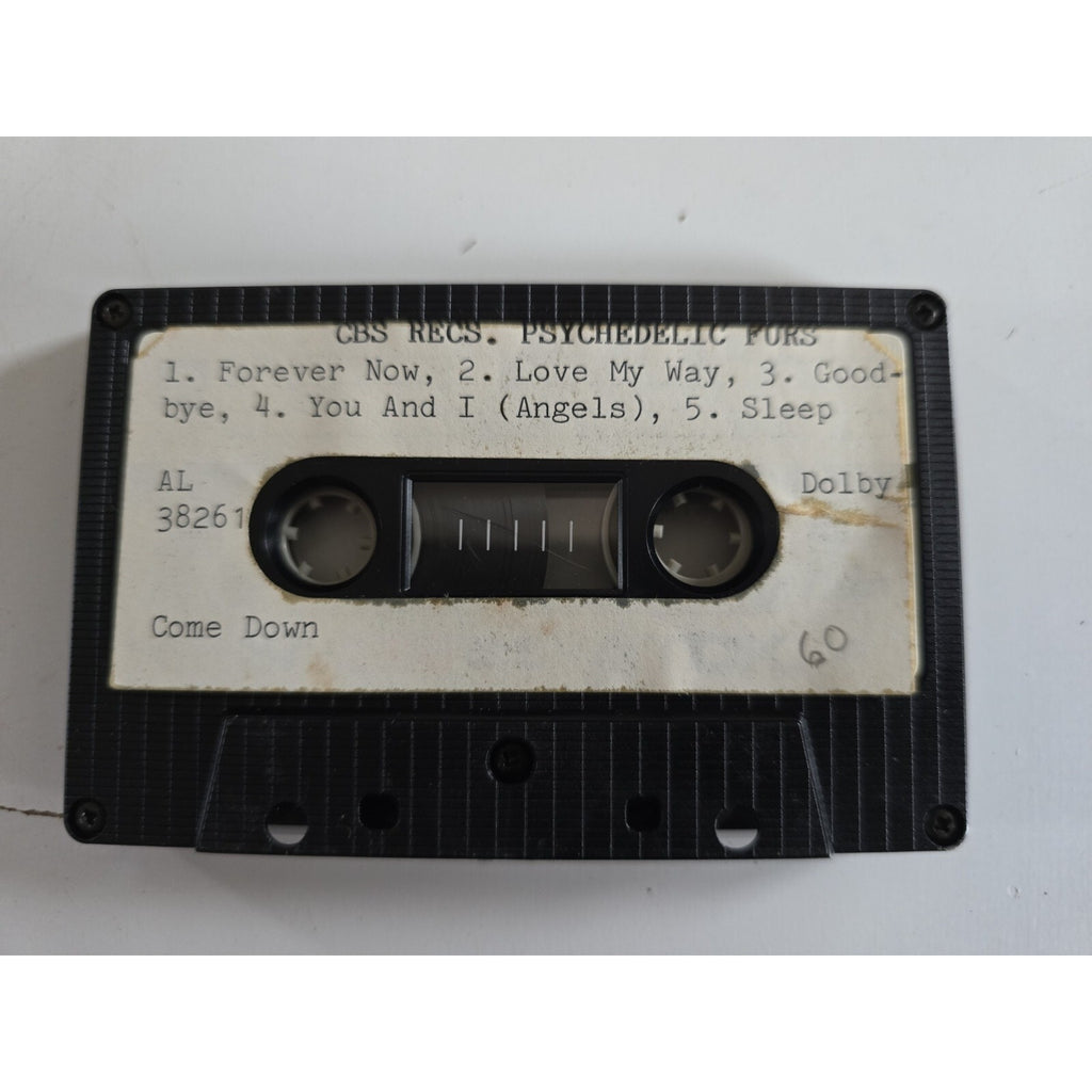 The Psychedelic Furs Forever Now Test Pressing Sample Demo Cassette Tape 1982