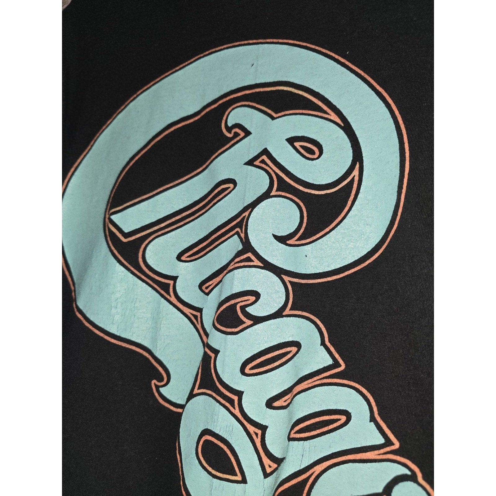 Vintage Chicago World Tour '86-87 T Shirt Sz L Rock Band Concert 1980s RARE