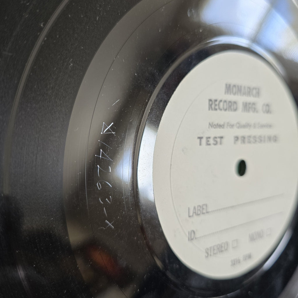 Original Waylon Jennings Dont Think Twice Vinyl LP Testpressing A&M Records