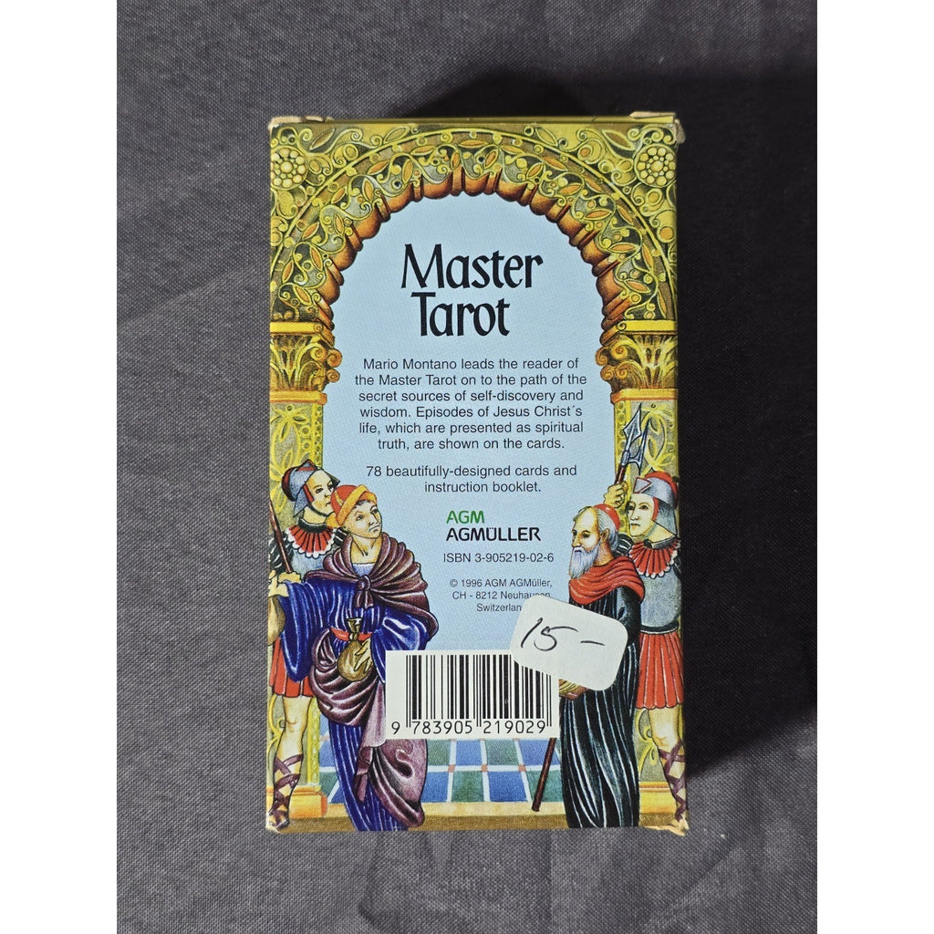 Master Tarot by Mario Montano & Amerigo Folchi 1996 OOP Rare English Edition AGMuller