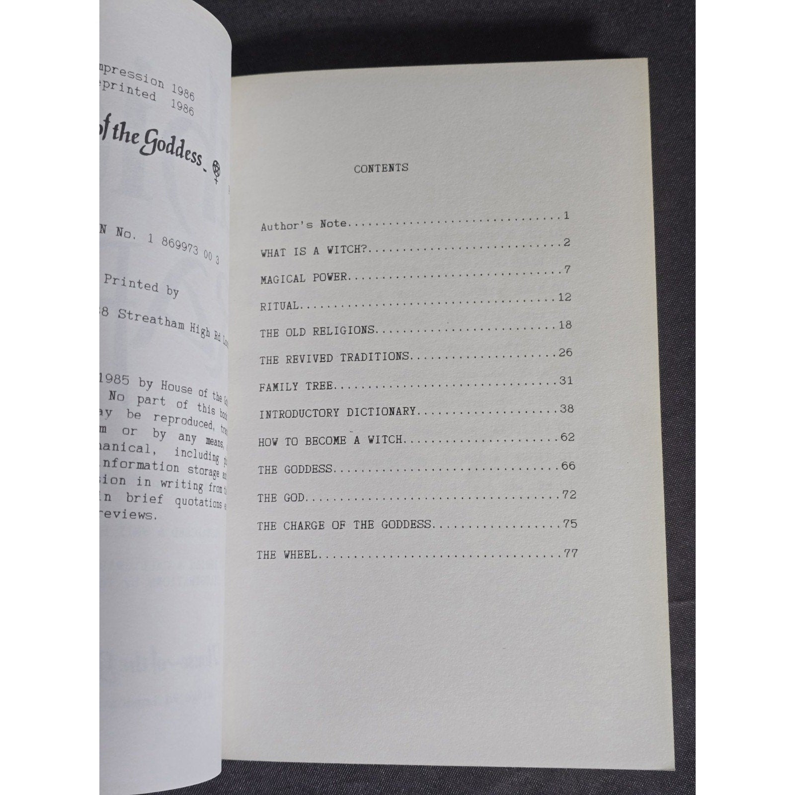 Which Craft?: An Introduction to the Craft PB Book By Shan 1st Ed 2nd Printing Witchcraft