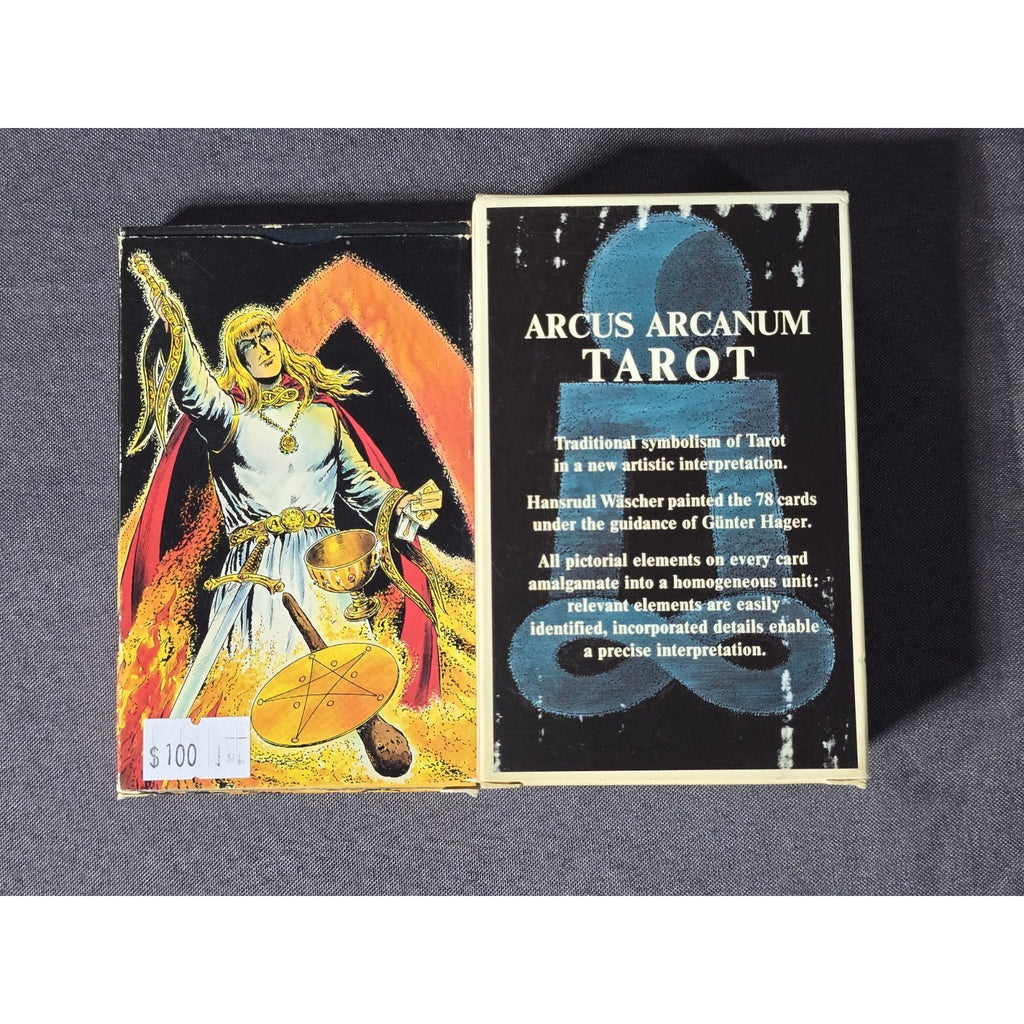 Lot x2 Arcus Arcanum Tarot Card Deck & 22 Major Arcana 1st Edition AGMuller 1986