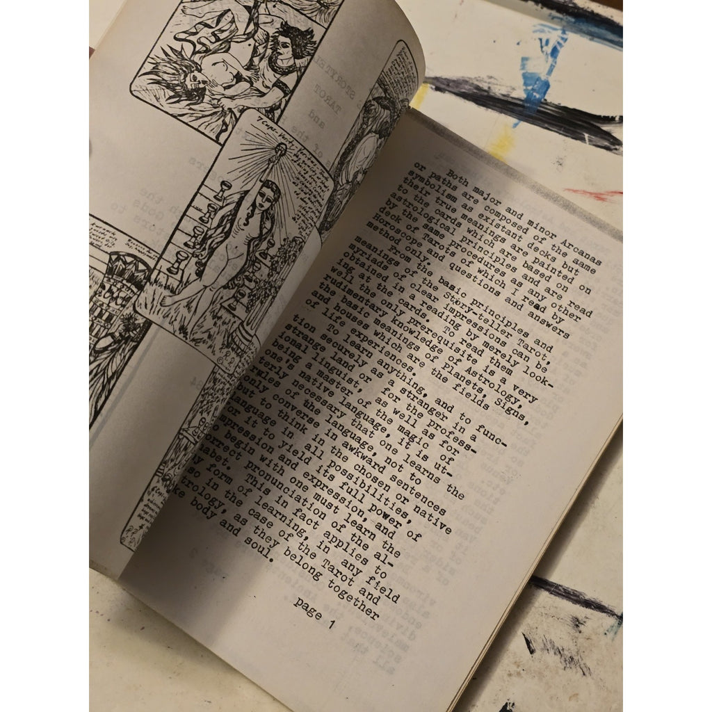 The Storyteller Tarot & The Gods of the Horoscope Rosanna Rogers 1984 Paperback Book