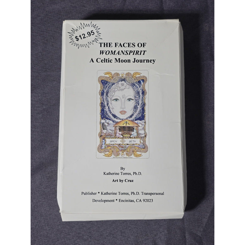 The Faces Of Womanspirit Celtic Moon Journey Tarot Card Deck by Katherine Torres