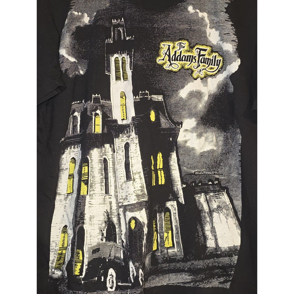 Vintage Addams Family Shirt Haunted House T Shirt Sz XXL 1991 Australian Release