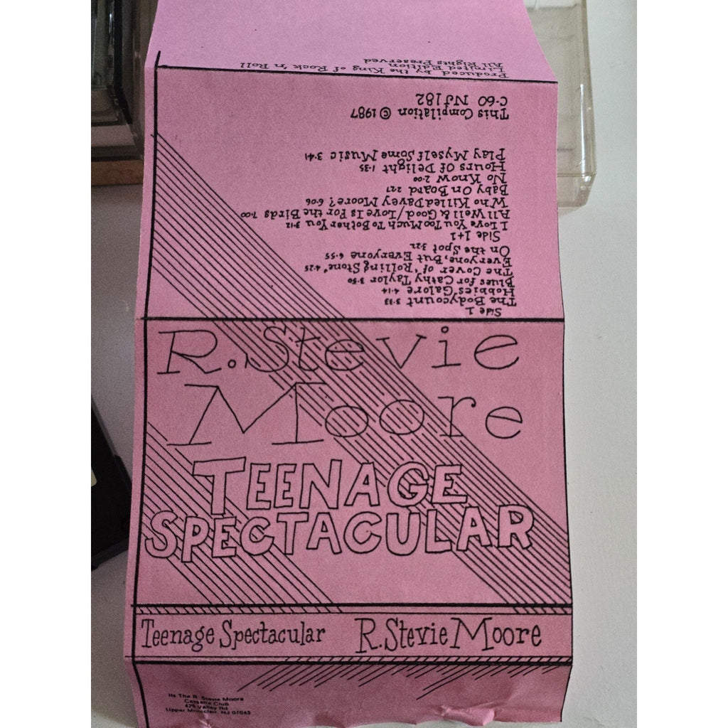 Original R. Stevie Moore Teenage Spectacular Cassette Club Tape Lo-Fi Punk Experimental