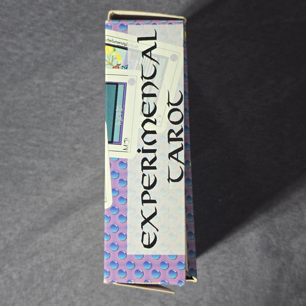 Vintage Experimental Tarot Card Deck by Gunnar Kossatz. Printed by AGMULLER English Edition